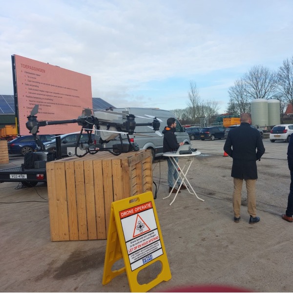 DroneLand Mobiel Ledscherm Aanhanger (6m2)